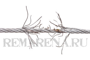 Порвался трос