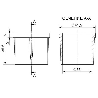 Центрирующая заглушка для труб D32/D40 (фото 2)