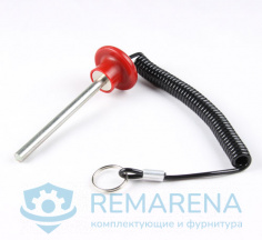 Фиксатор штыревой D8x100 с магнитом