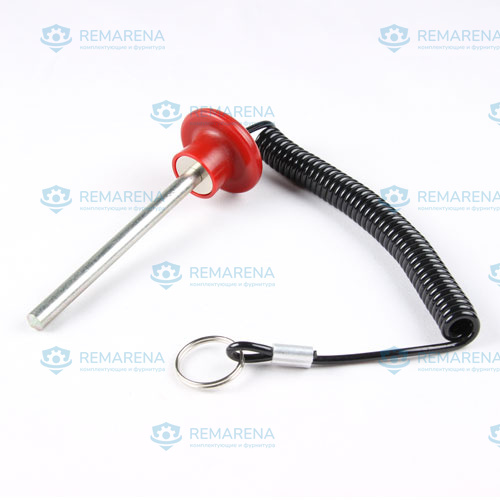 Фиксатор штыревой D8x100 с магнитом