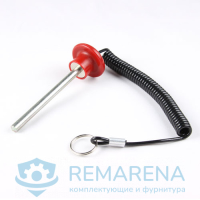 Фиксатор штыревой D8x100 с магнитом