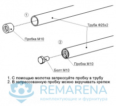 Пробка М12 (фото 1)