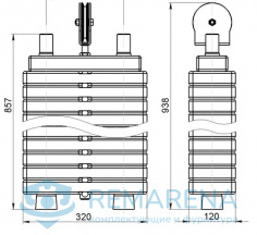 Грузоблок 100 кг с роликом (фото 1)