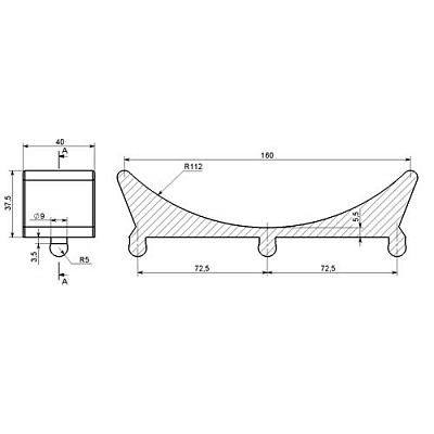 Ложемент гантели, вар2 (фото 2)