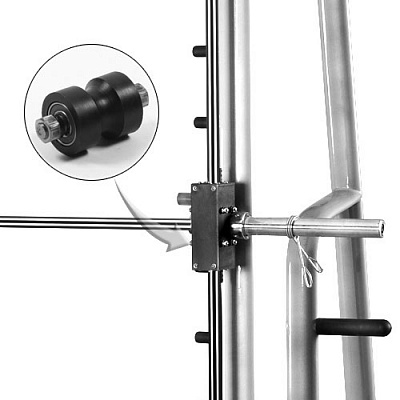 Ролик перемещения под направляющую D30 мм (фото 1)