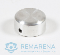 Колпачок на 30 мм трубу (алюминий)