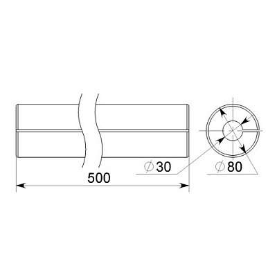 Подушка на гриф Profi black (фото 2)