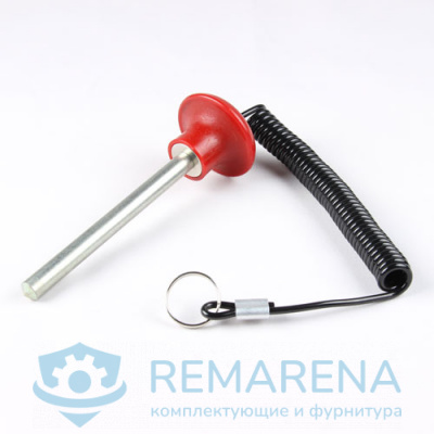 Фиксатор штыревой D10x100 с магнитом