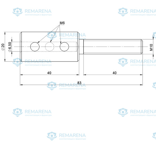 Законцовка М10 с винтами (фото 4)