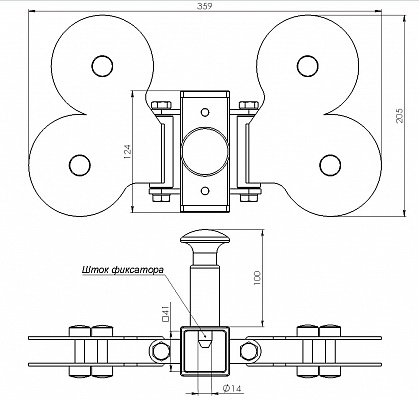 Каретка двойная (фото 4)