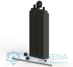 Грузоблок 100 кг с роликом