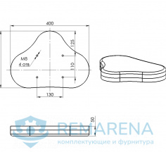 Сиденье велотренажера (фото 2)