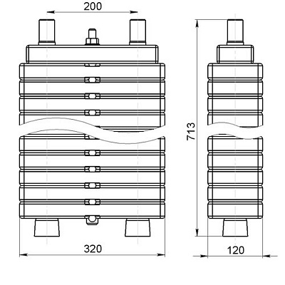 Грузоблок 80 кг с натяжителем (фото 1)