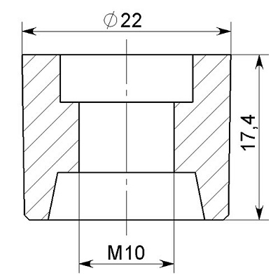 Пробка М10 (фото 2)