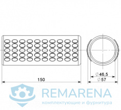 Подножка круглая (фото 2)