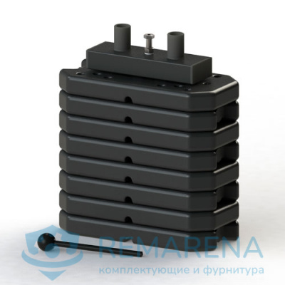 Грузоблок 50 кг с натяжителем композитный