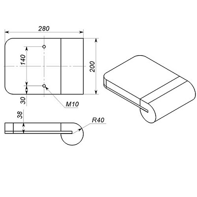 Упор гиперэкстензии (фото 1)
