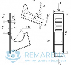 Держатель для штанги (фото 2)