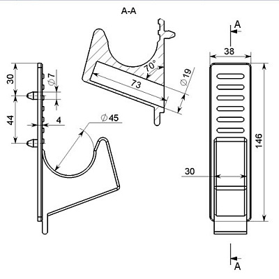 Держатель для штанги (фото 2)