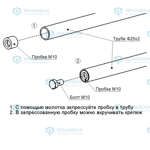 Пробка М10 (фото 3)