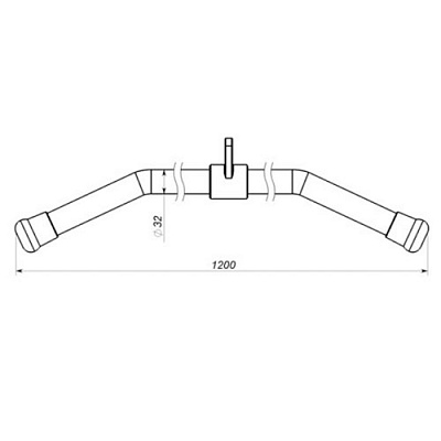 Гриф верхней тяги Profi-T (фото 5)